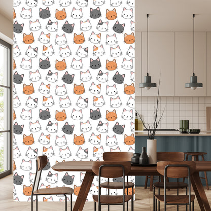 Wallpaper For Children - Little Cats