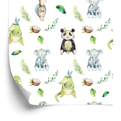 Wallpaper Animals Among The Leaves