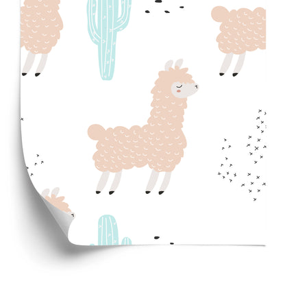 Wallpaper Nature Children's Room With Lamami