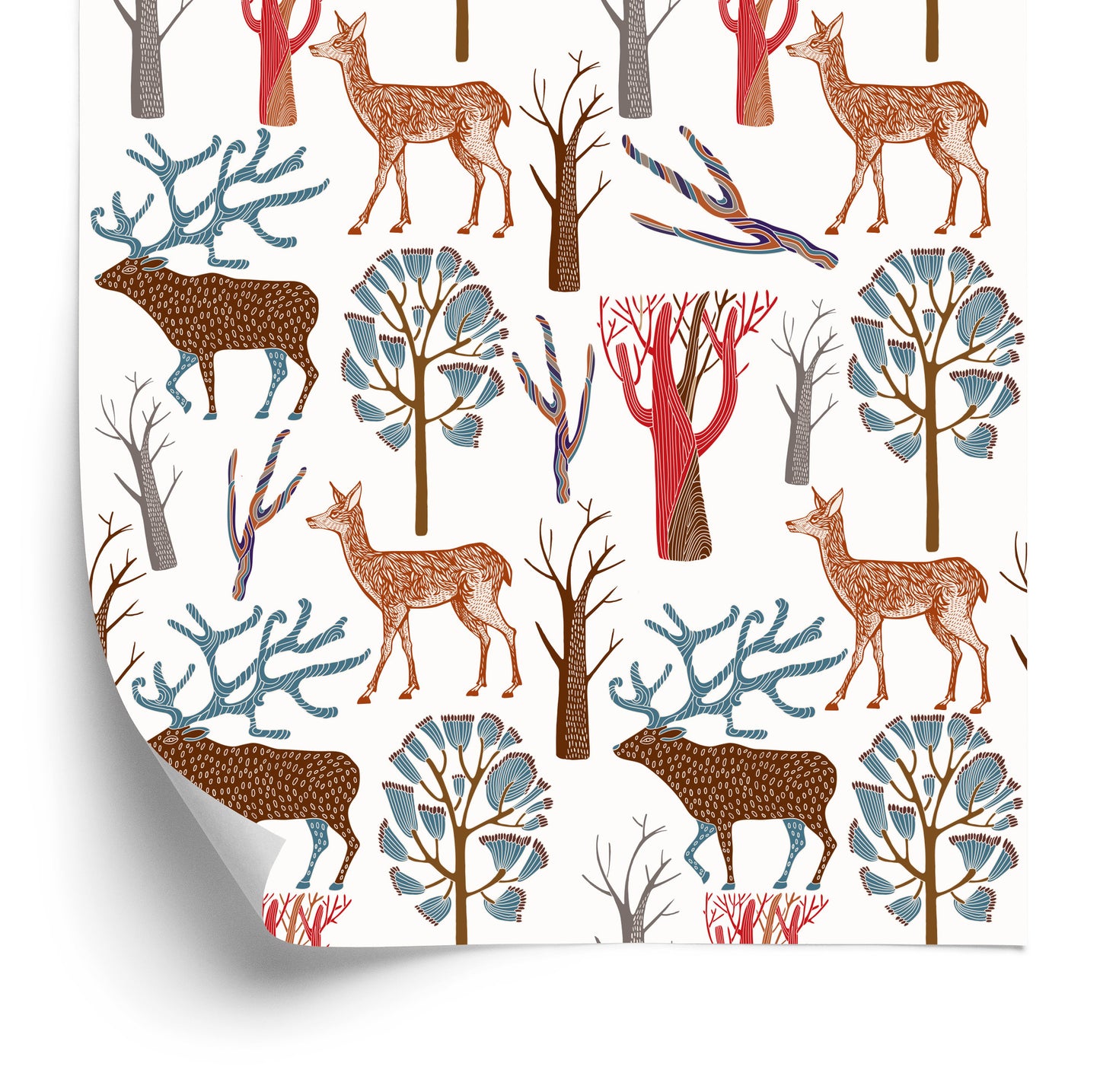 Wallpaper For Children - Forest Animals