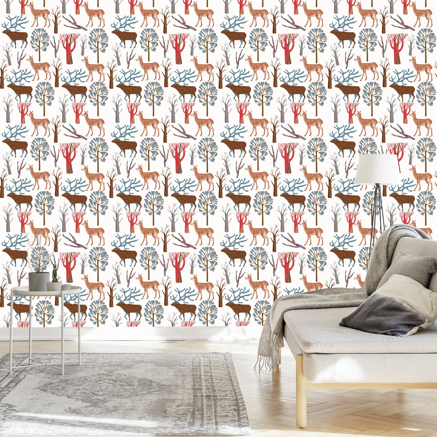 Wallpaper For Children - Forest Animals