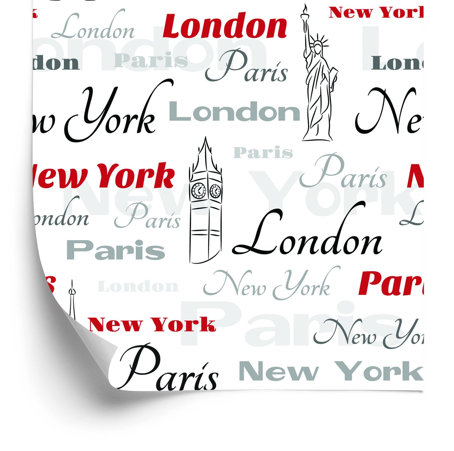 Wallpaper Symbols Of The Big Cities