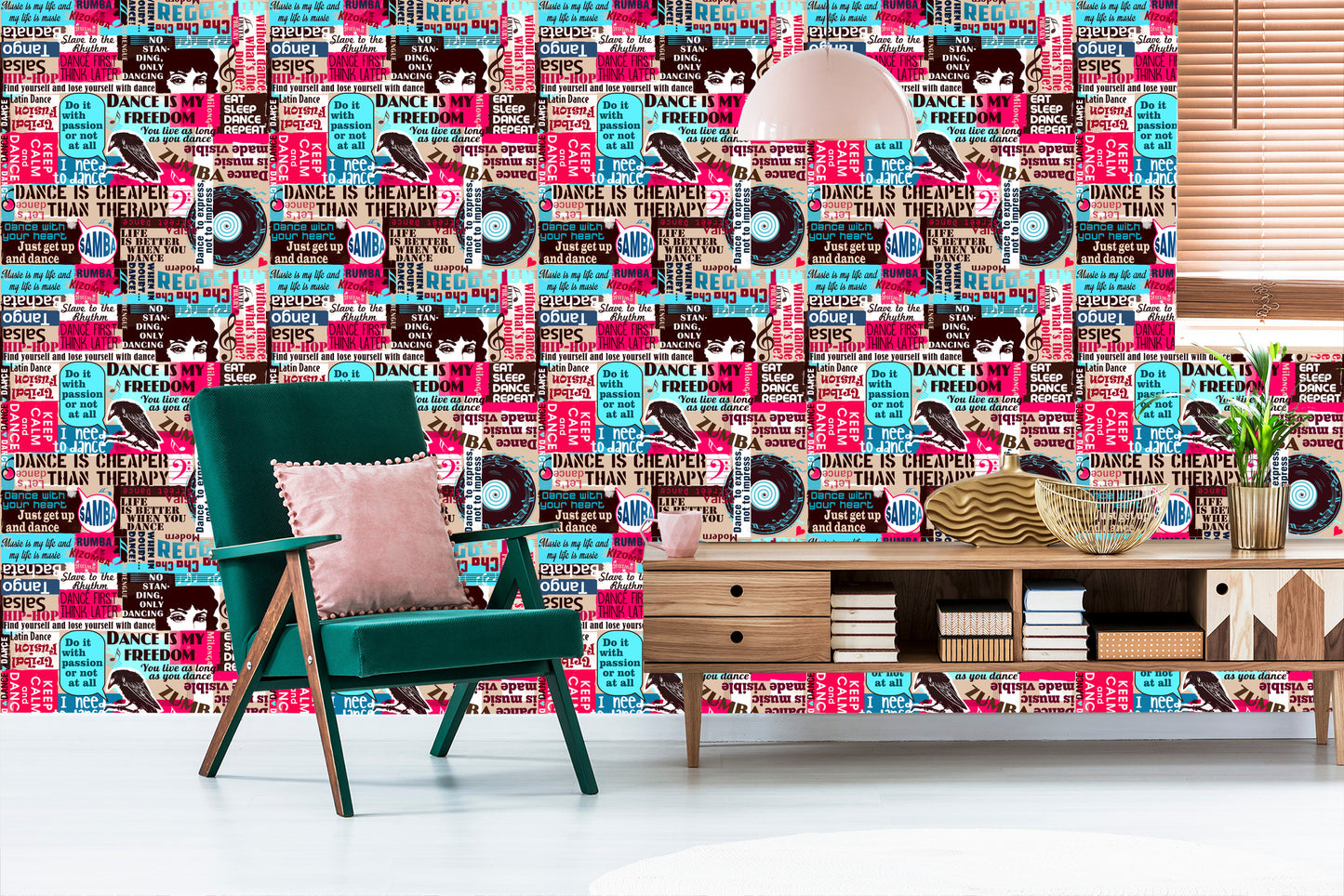Wallpaper Dance Typography