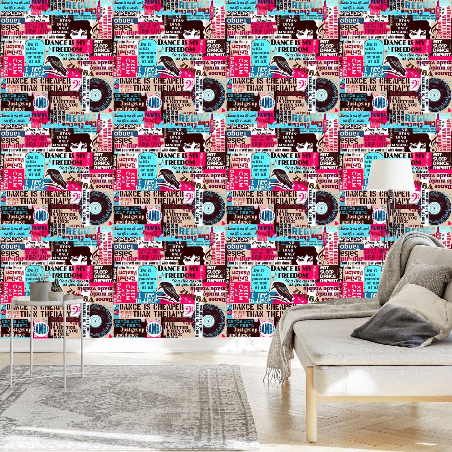 Wallpaper Dance Typography