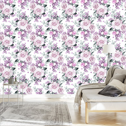 Wallpaper Delicate Roses