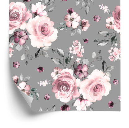 Wallpaper Fashionable Flowers Roses