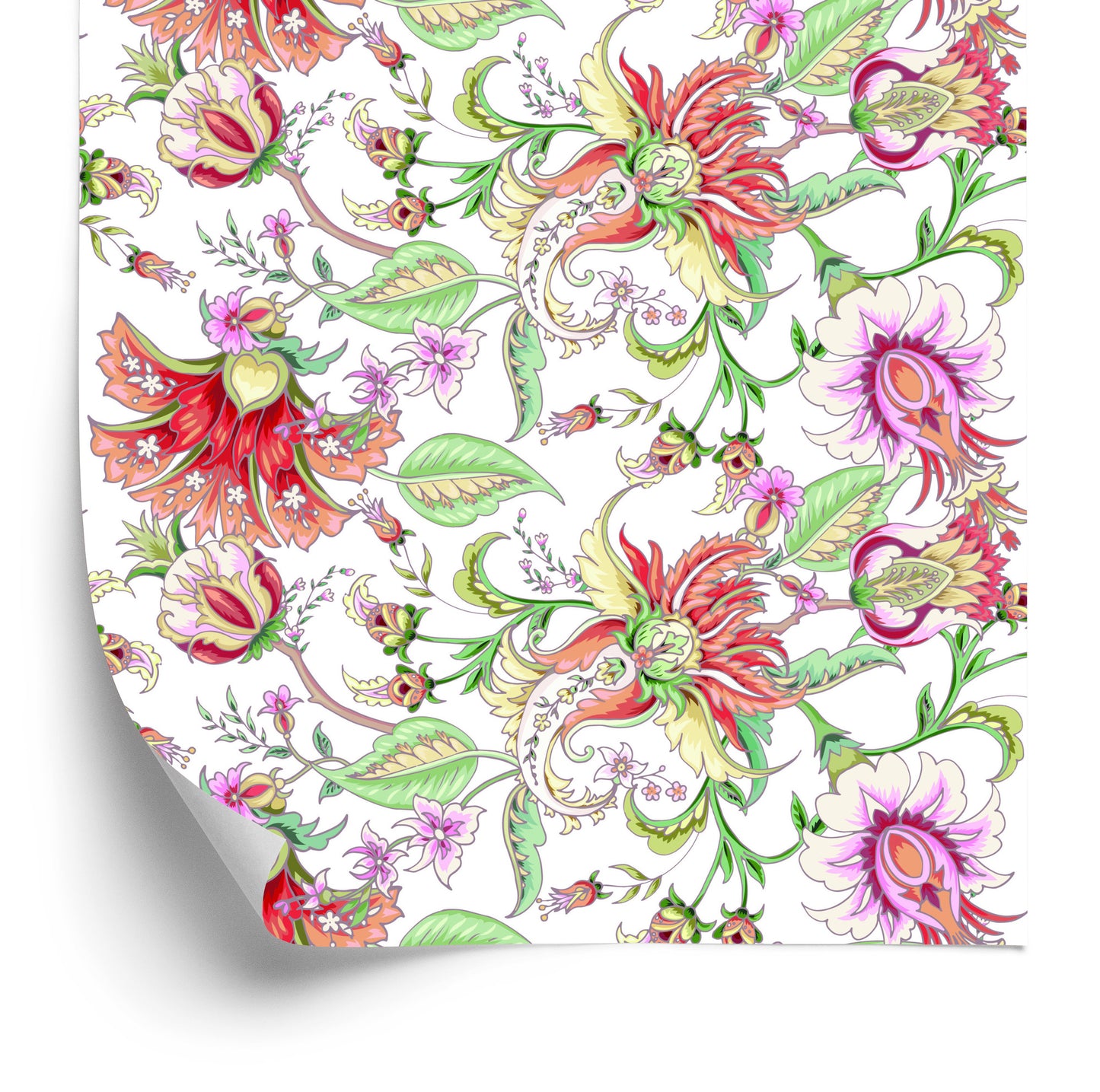 Wallpaper Flowers In Soft Colors