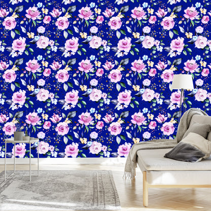 Wallpaper Roses Colorful Flowers