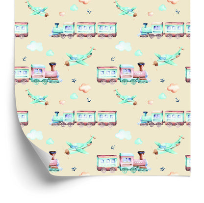 Wallpaper Airplanes And Trains