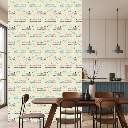 Wallpaper Airplanes And Trains