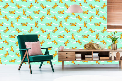 Wallpaper Fairy-Tale Planes
