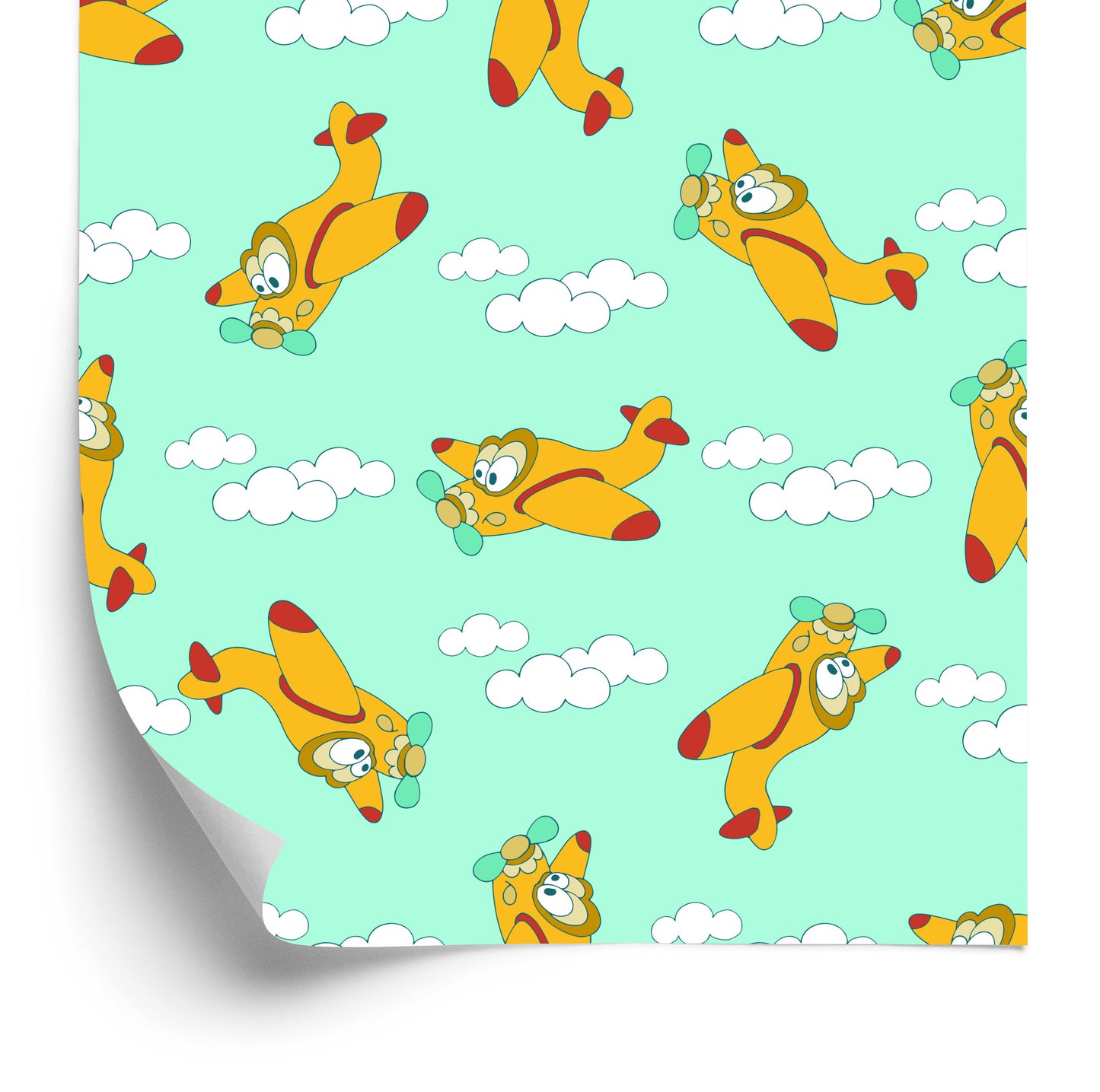 Wallpaper Fairy-Tale Planes