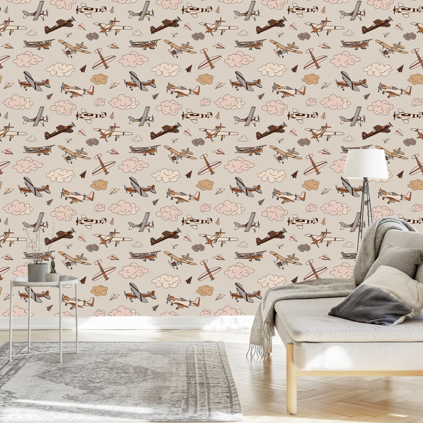 Wallpaper Vintage Airplanes