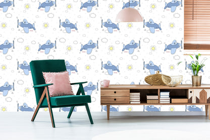 Wallpaper Fairytale Airplanes In The Sky