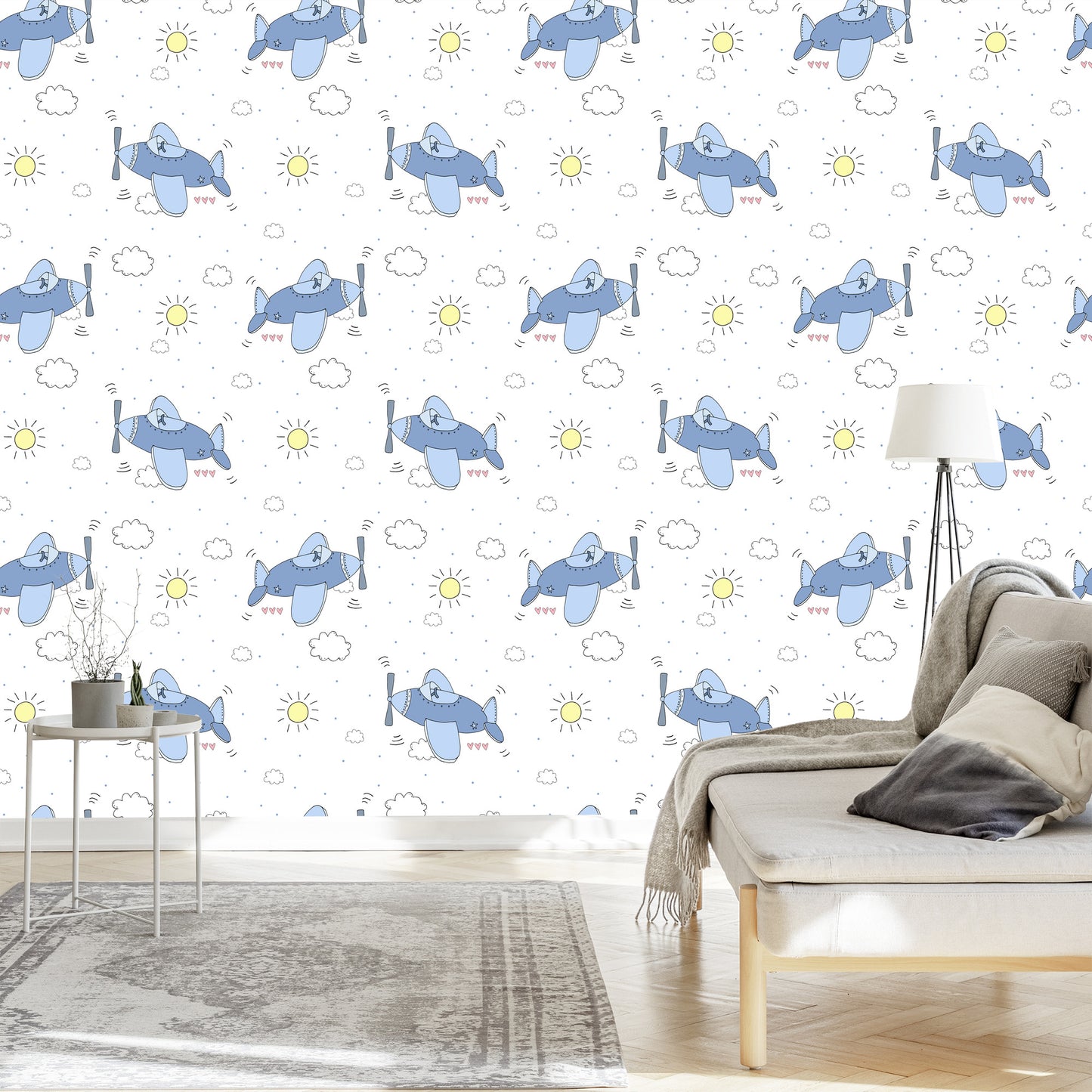 Wallpaper Fairytale Airplanes In The Sky