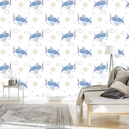 Wallpaper Fairytale Airplanes In The Sky