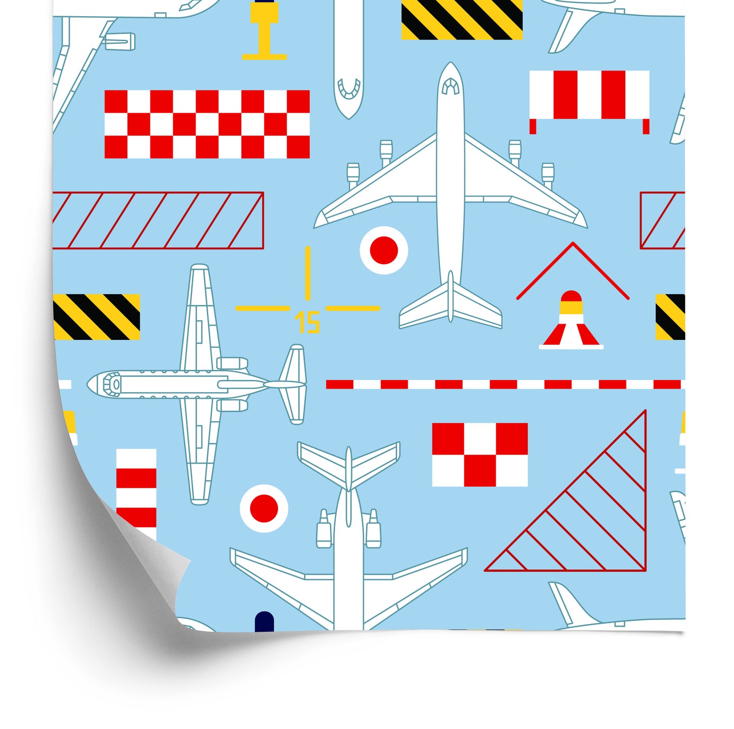 Wallpaper Technical Sketches Of Airplanes