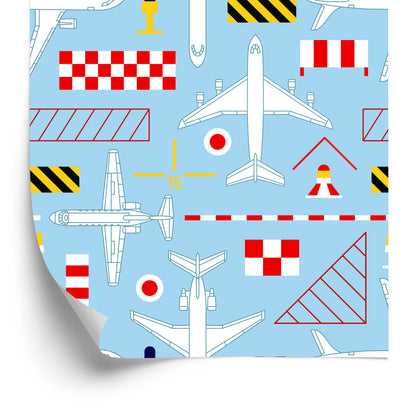 Wallpaper Technical Sketches Of Airplanes