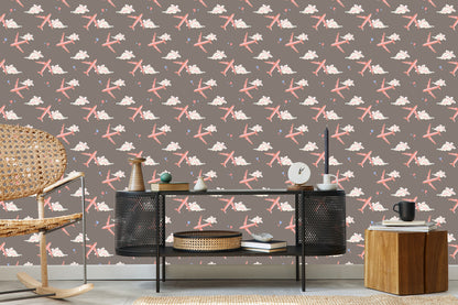 Wallpaper Pink Planes