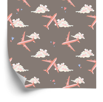 Wallpaper Pink Planes
