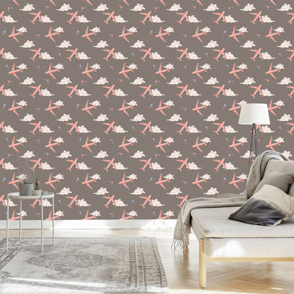Wallpaper Pink Planes