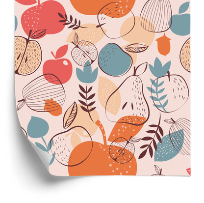 Wallpaper For The Kitchen - Autumn Harvest