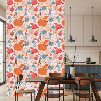 Wallpaper For The Kitchen - Autumn Harvest