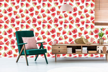 Wallpaper Watermelons For The Dining Room Kitchen