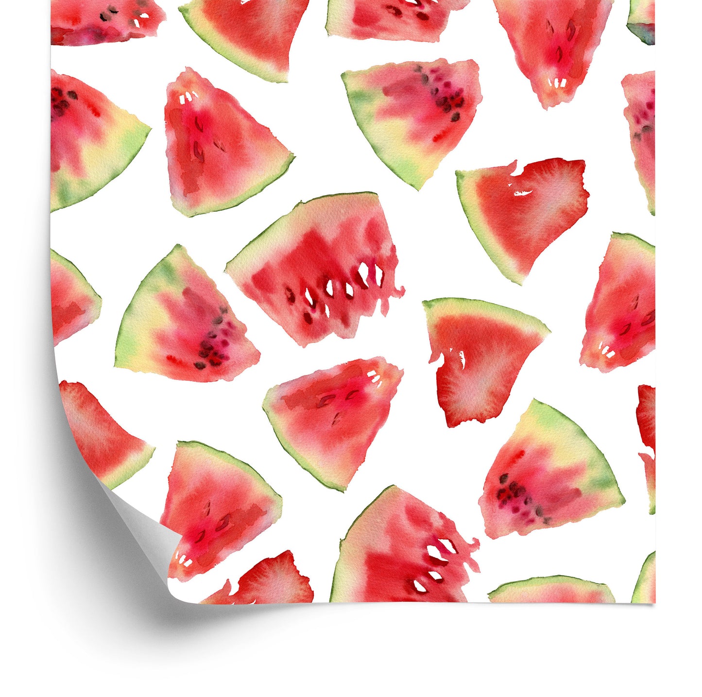 Wallpaper Watermelons For The Dining Room Kitchen