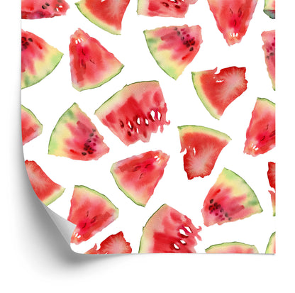 Wallpaper Watermelons For The Dining Room Kitchen