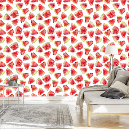 Wallpaper Watermelons For The Dining Room Kitchen
