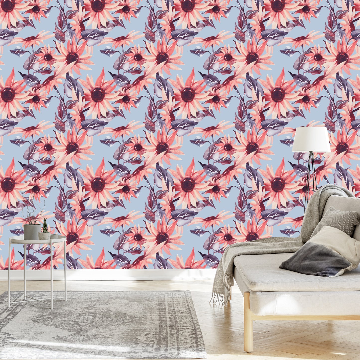Wallpaper Pink Sunflower Flowers