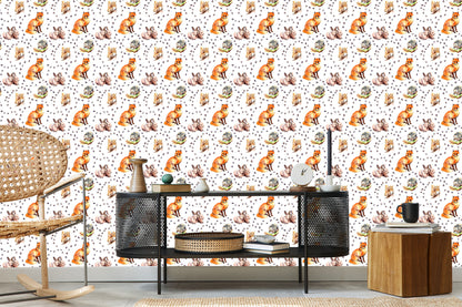 Wallpaper For Children - Forest Animals