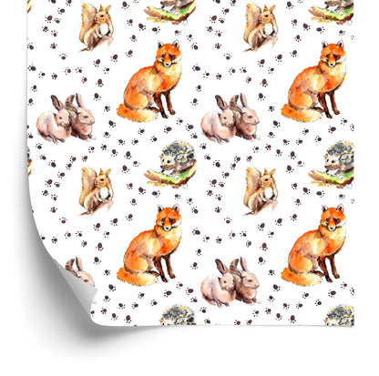 Wallpaper For Children - Forest Animals