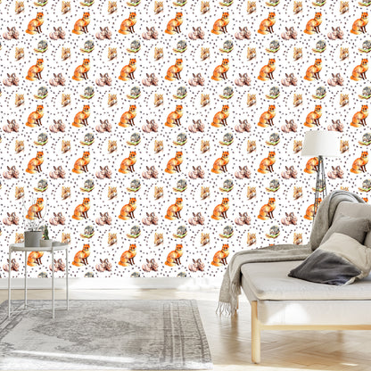 Wallpaper For Children - Forest Animals