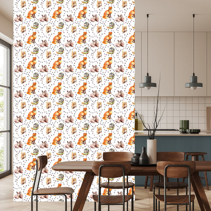 Wallpaper For Children - Forest Animals