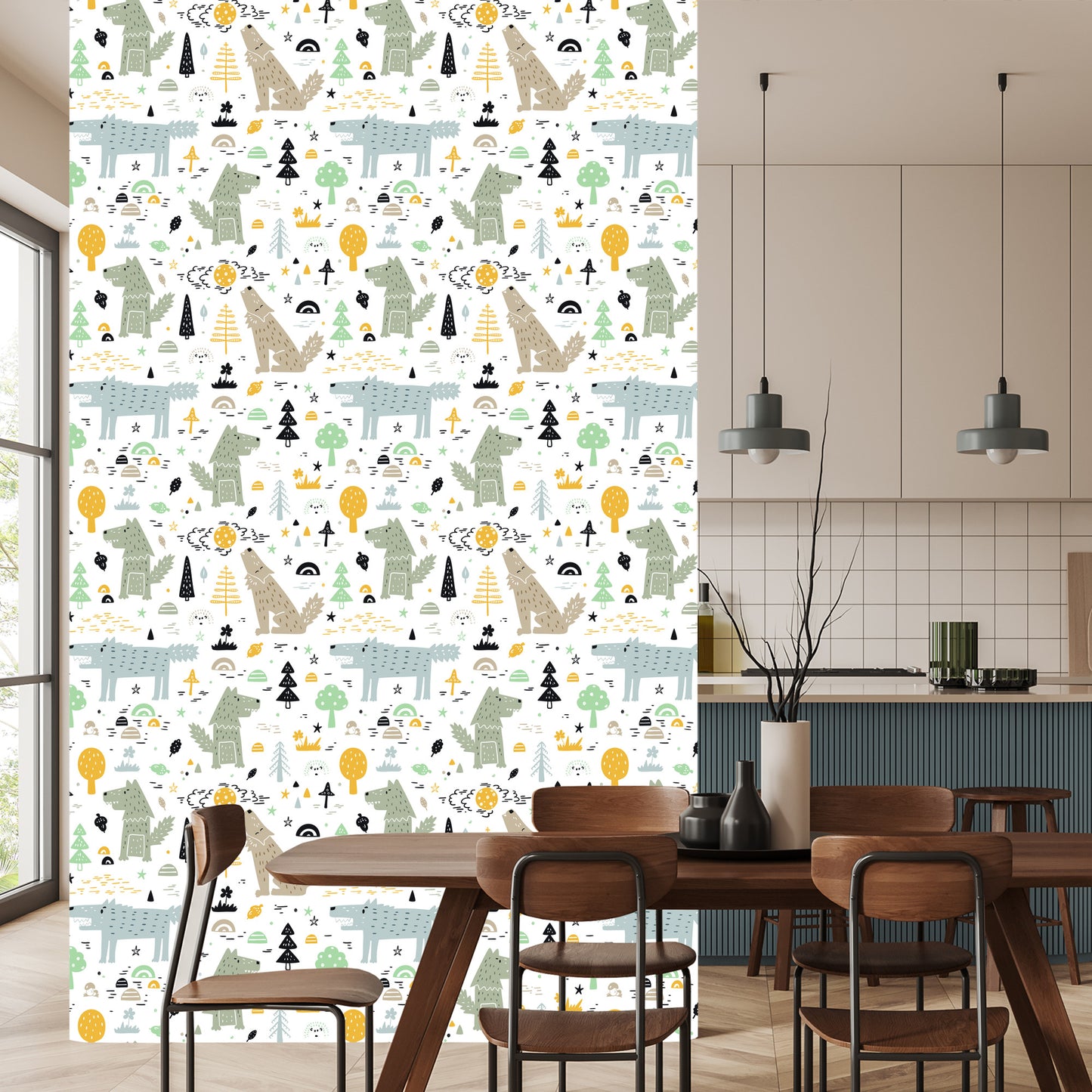 Wallpaper Animals In The Forest