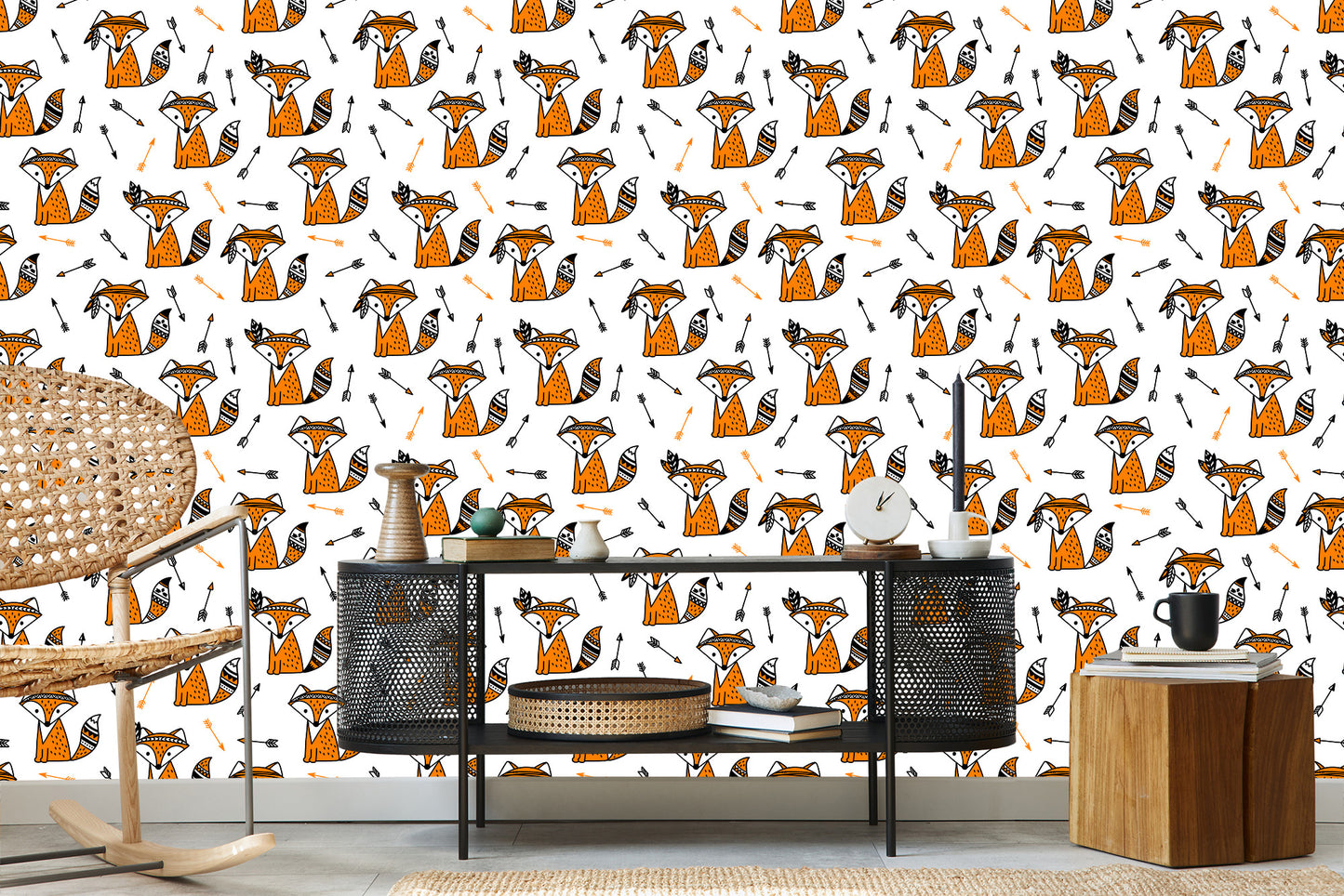 Wallpaper Indian Foxes