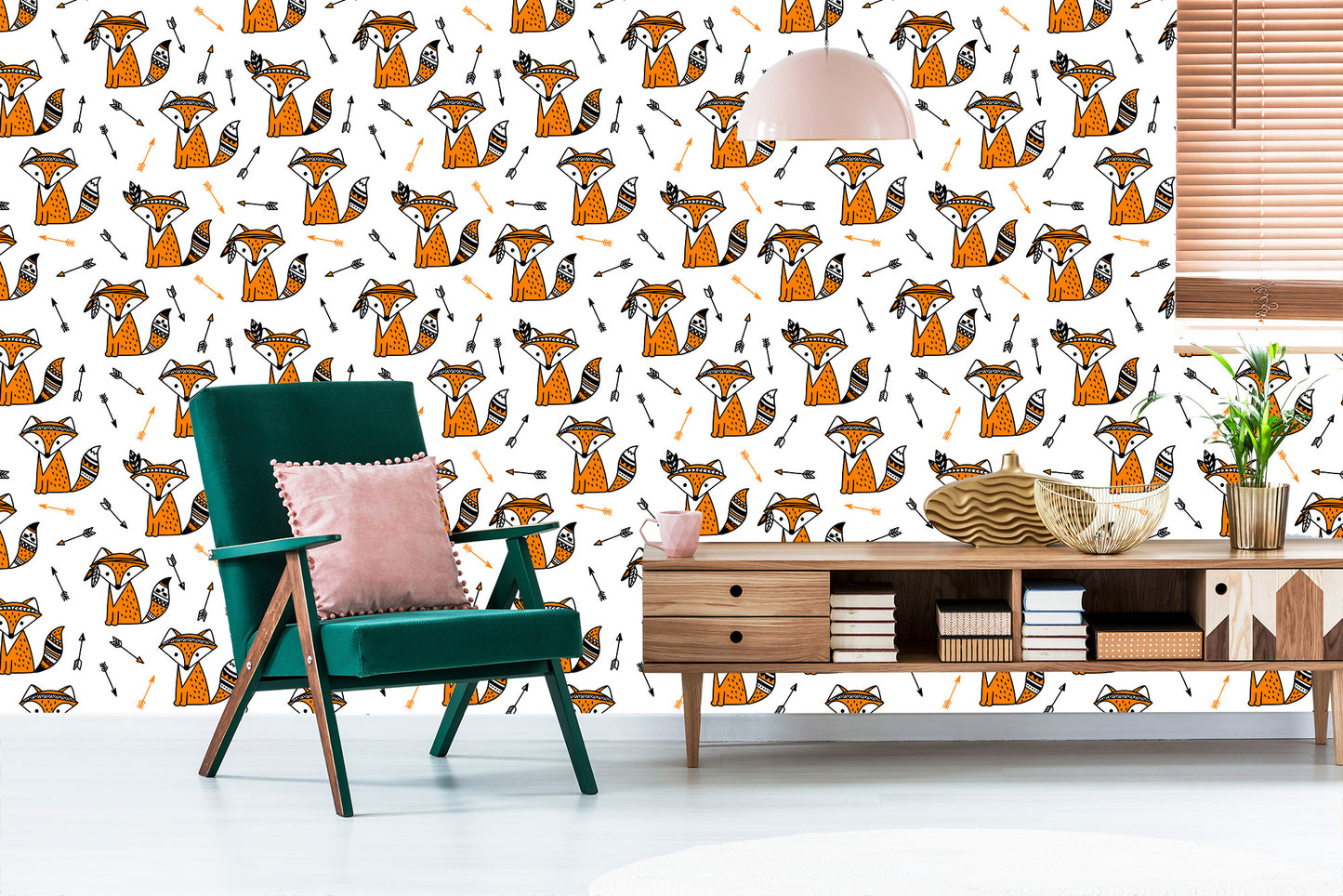 Wallpaper Indian Foxes