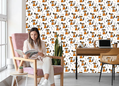 Wallpaper Indian Foxes