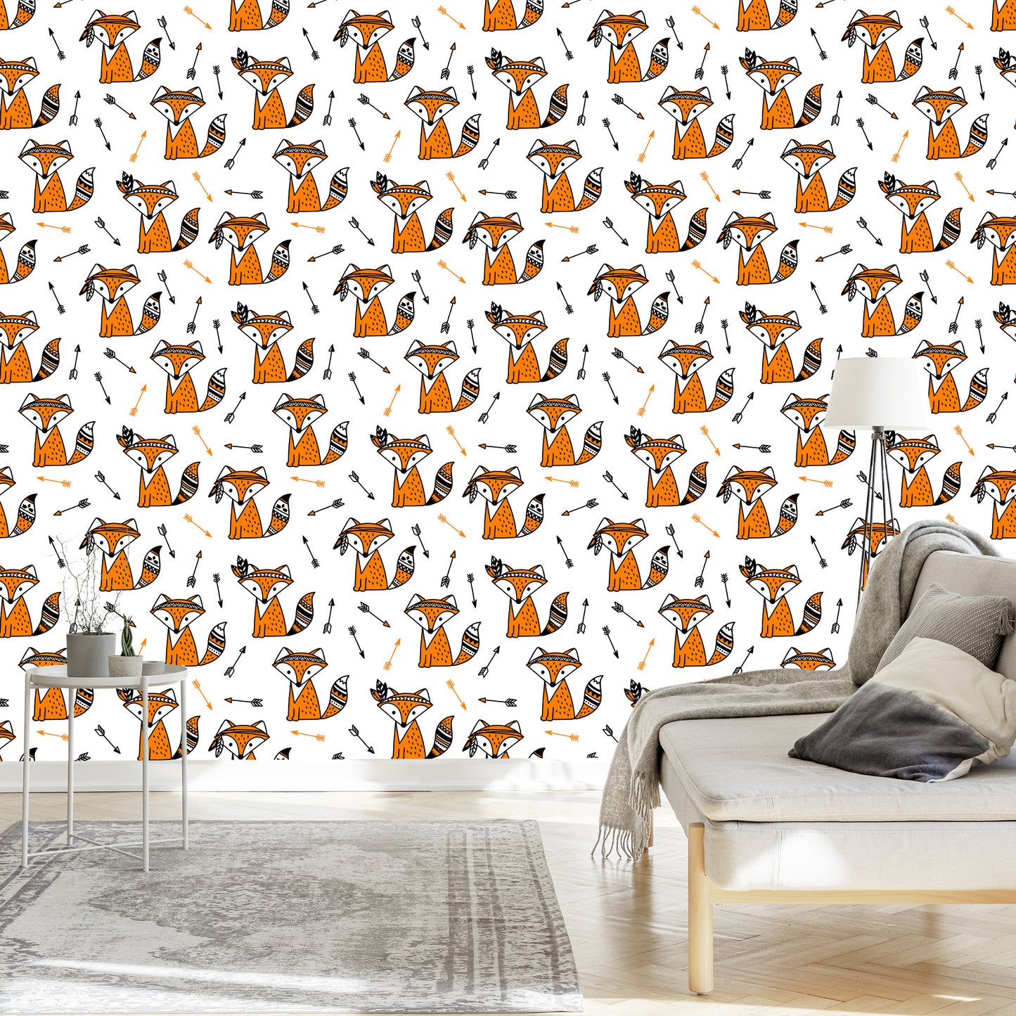 Wallpaper Indian Foxes