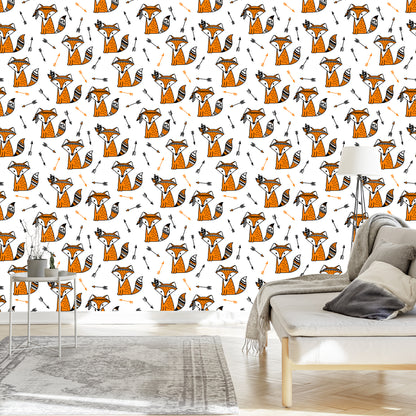 Wallpaper Indian Foxes