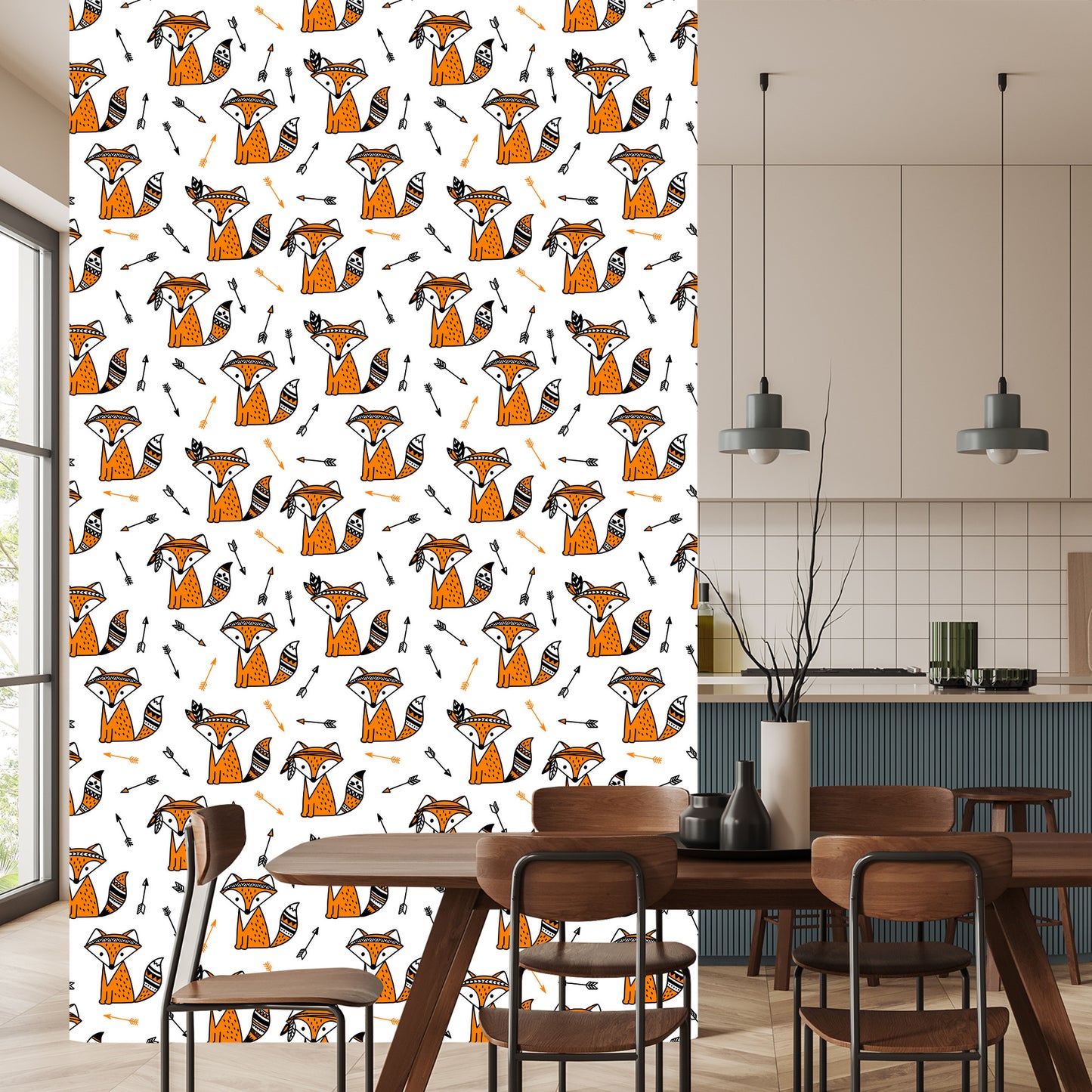Wallpaper Indian Foxes
