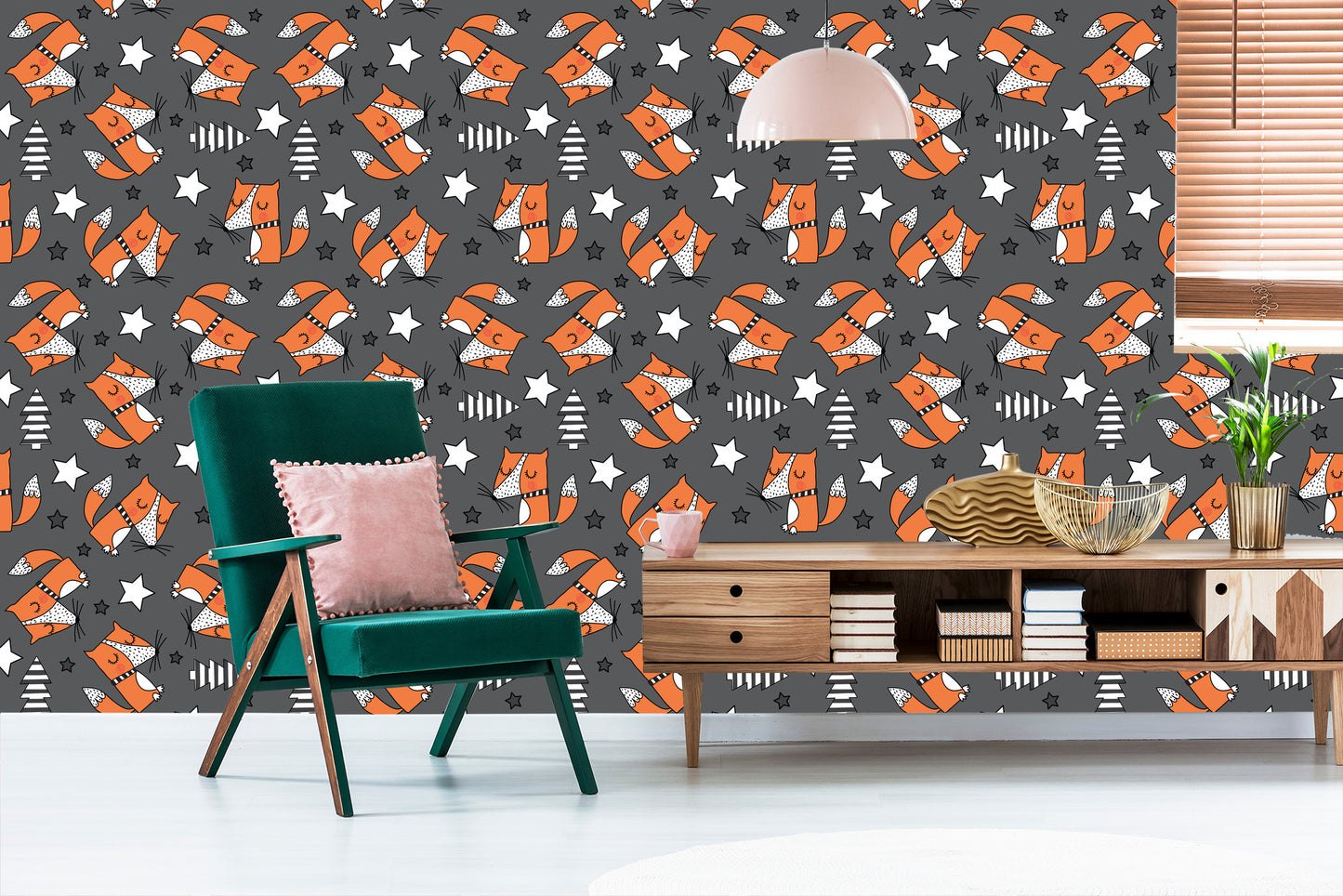 Wallpaper Comic Foxes