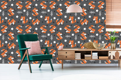 Wallpaper Comic Foxes