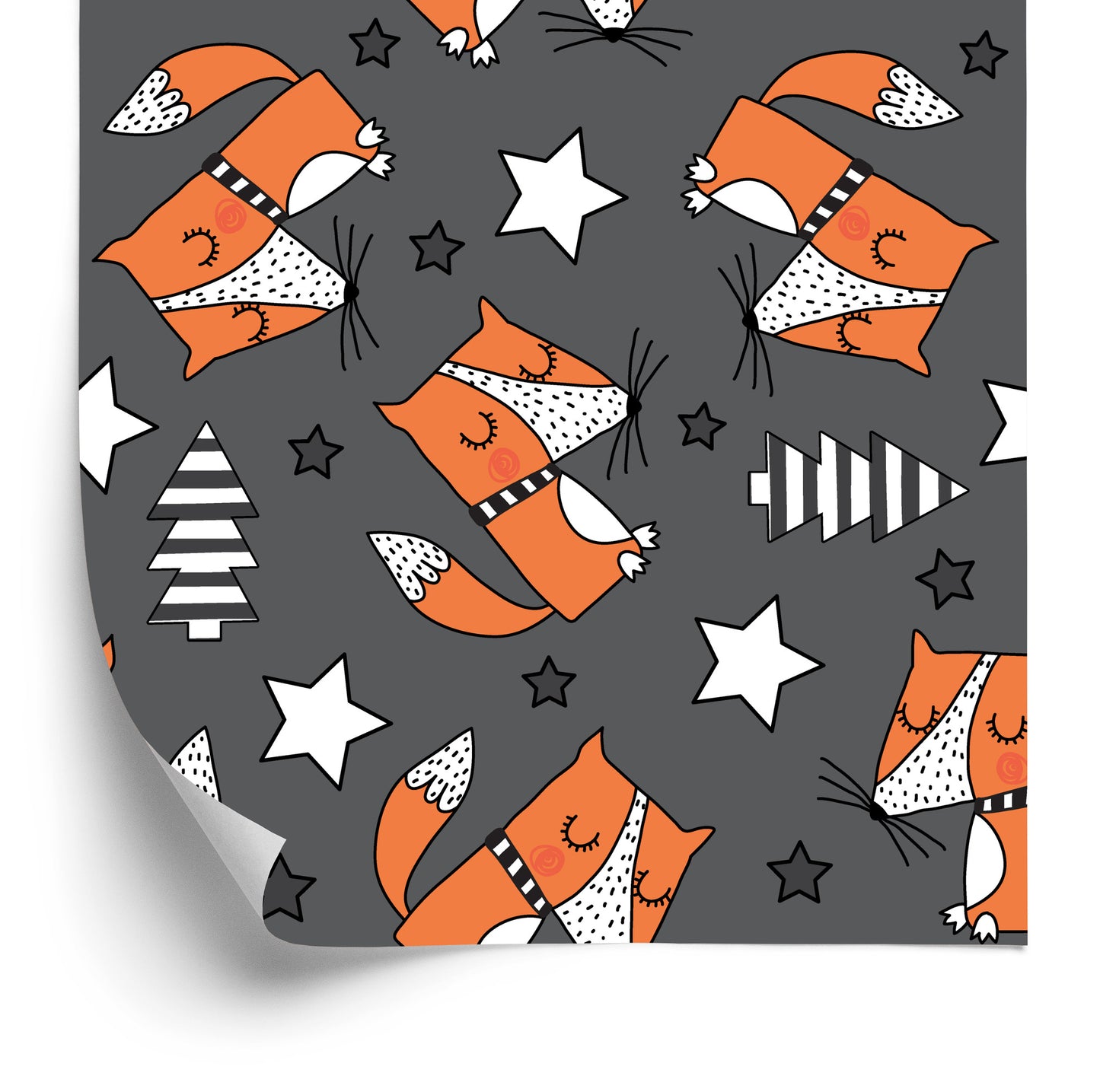 Wallpaper Comic Foxes