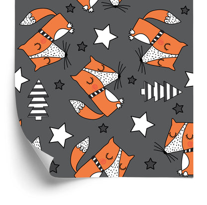 Wallpaper Comic Foxes