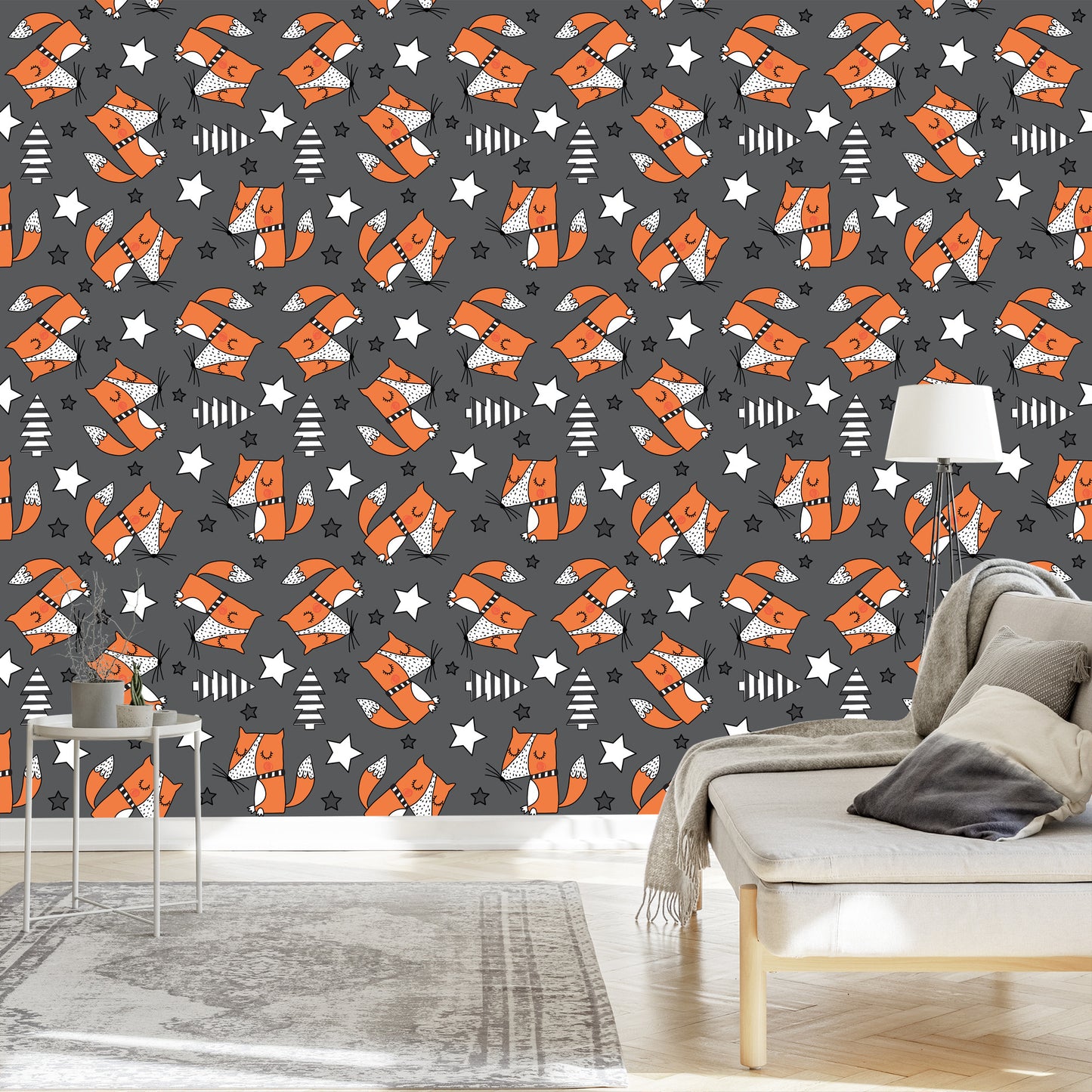 Wallpaper Comic Foxes