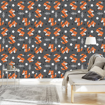 Wallpaper Comic Foxes