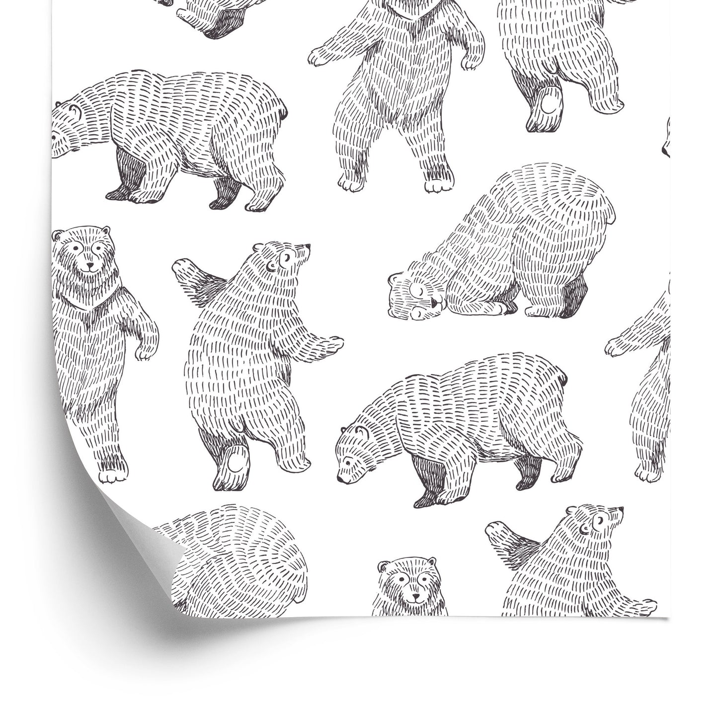 Wallpaper For Children - Funny Bears